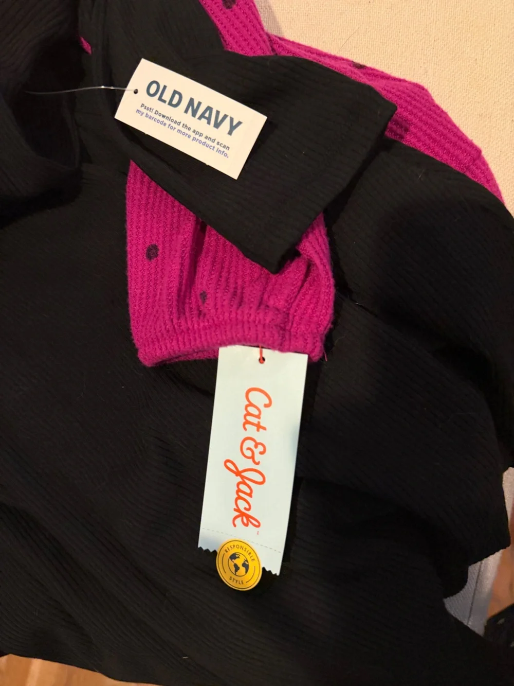 TWO (2) NWT Girls Dresses w pockets: Old Navy XXL (18), Cat & Jack 16+/18+, NEW